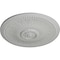 Ekena Millwork Bailey Ceiling Medallion (Fits Canopies up to 4"), Hand-Painted Frost, 18 1/8"OD x 3/4"P CM19BIFRF - alternate 3